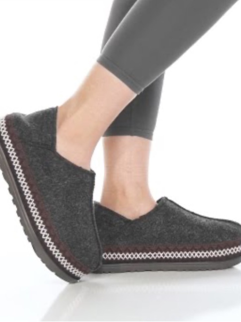 UGG Gray ReFelt Tasman Slipper Shoe